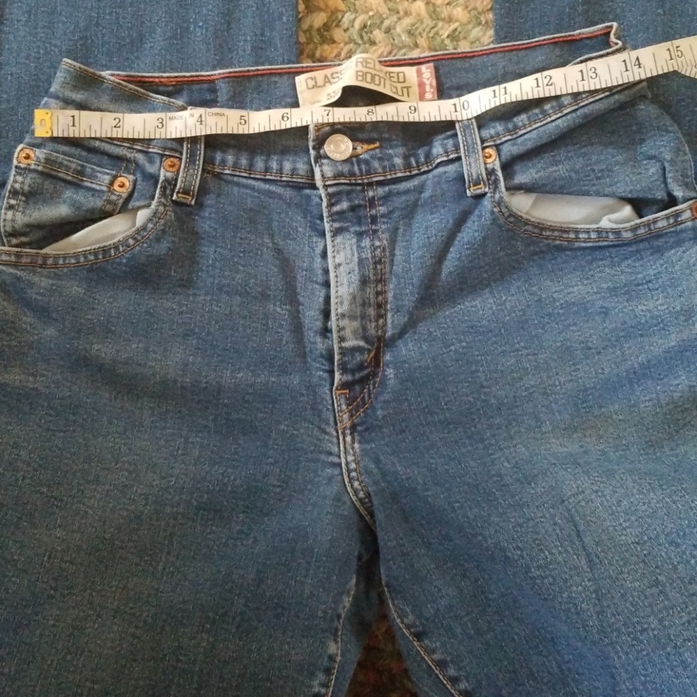 SOLD 550 LEVI STRAUSS & CO. Boot cut denim - Picture 3 of 5